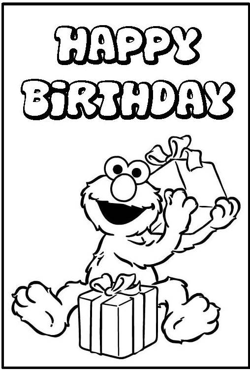 508x751 Birthday Colouring Pages To Print Wonderful Happy Birthday