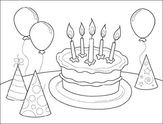 550x420 Happy Birthday Dad Coloring Pages Pictures Reference