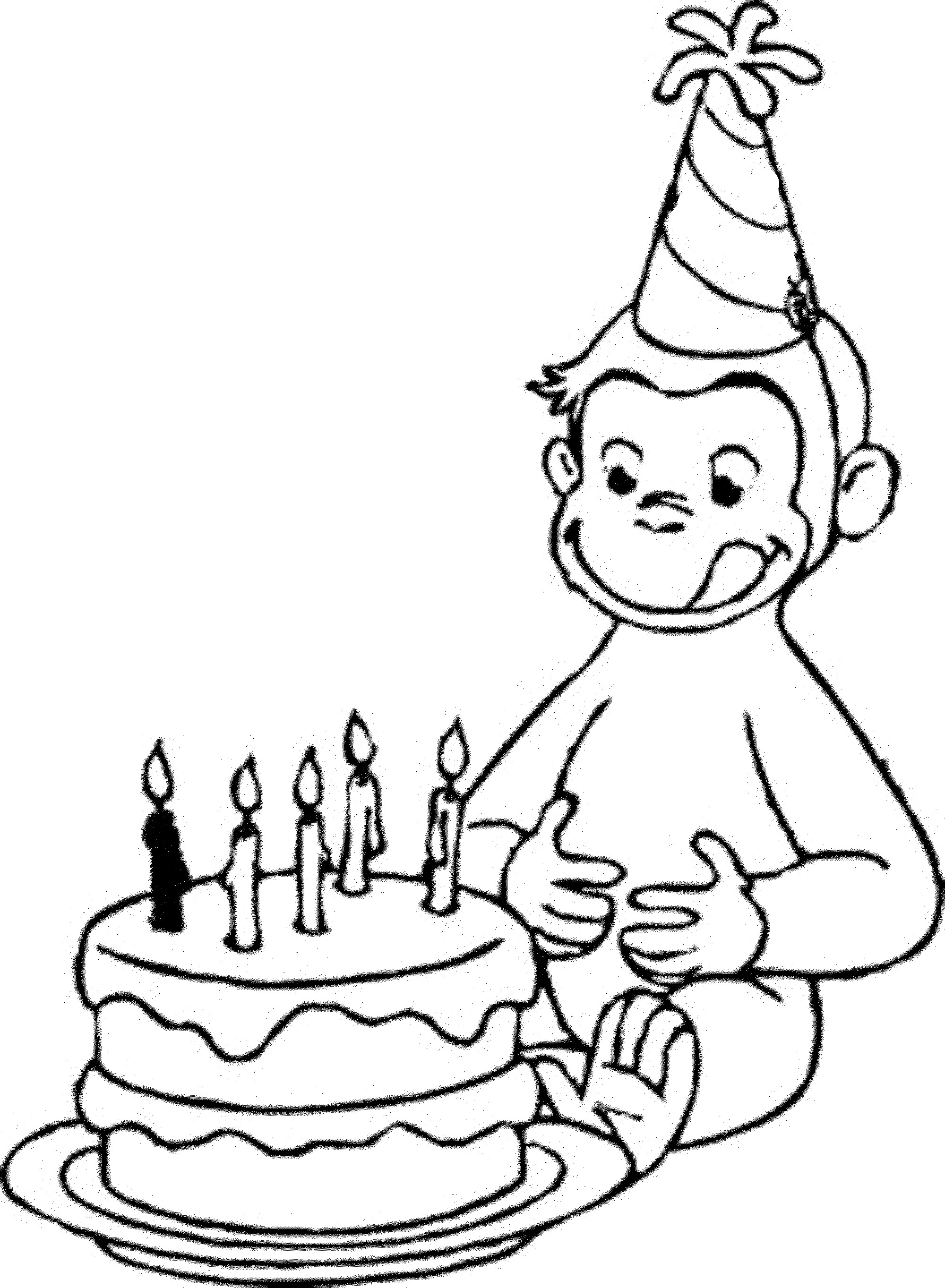 2000x2727 Inspiration Disney Coloring Pages Birthday