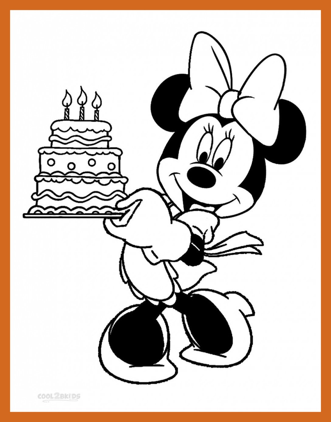 1091x1391 Best Mickey Mouse Coloring Pages Happy Birthday Funny Image