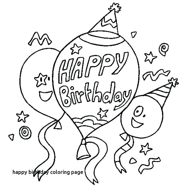 600x600 Happy Birthday Dr Seuss Coloring Pages