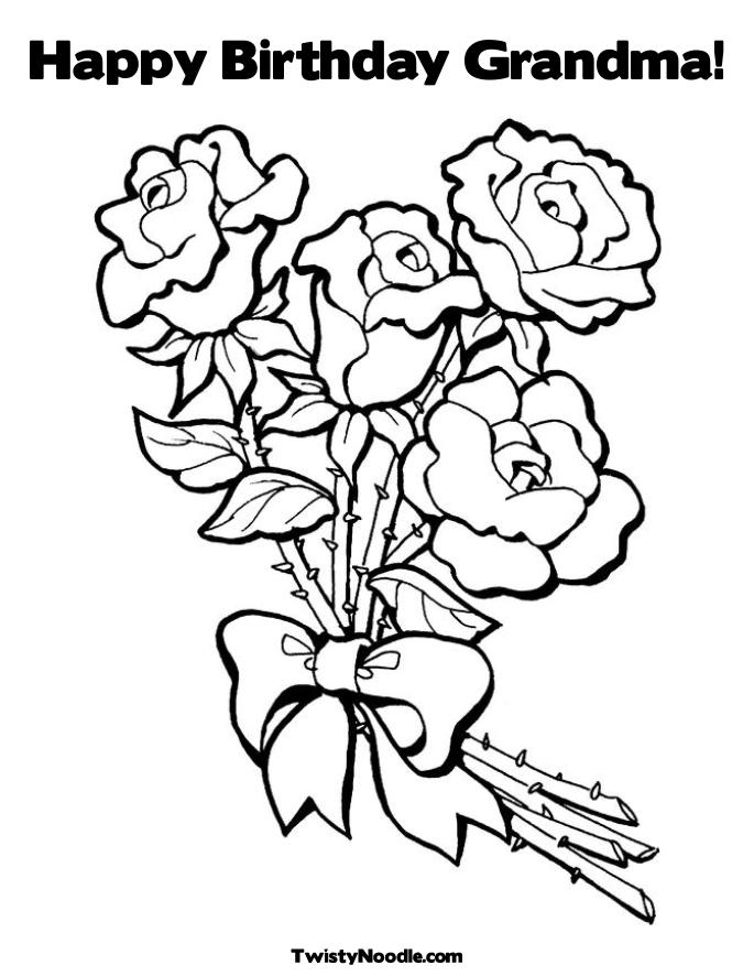 685x886 Birthday Coloring Pages For Girls