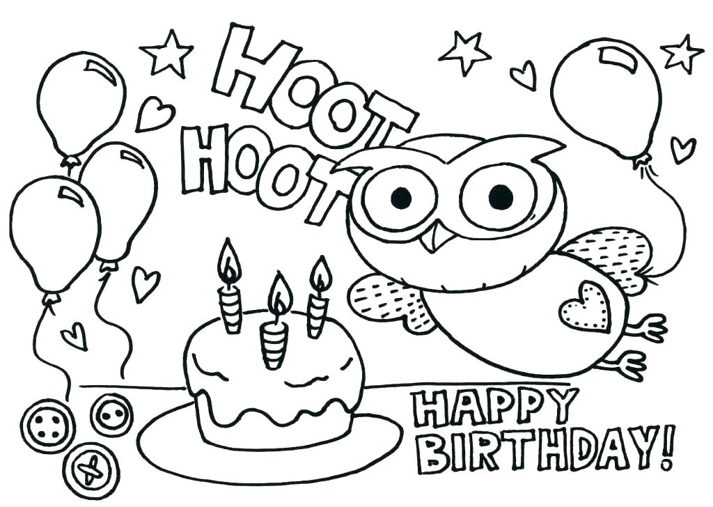 1024x728 Happy Birthday Grandpa Coloring Page