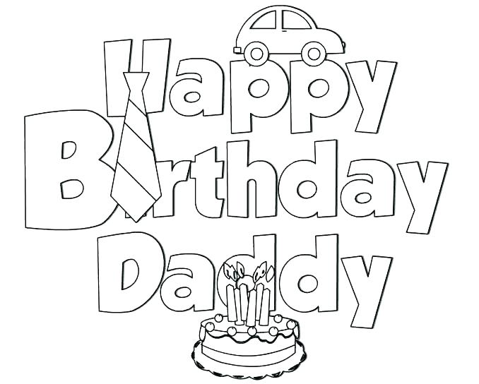 678x544 Happy Birthday Coloring Pages For Mom Happy Birthday Coloring