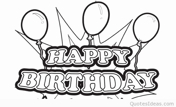 Happy Birthday Sister Coloring Pages at GetDrawings | Free download