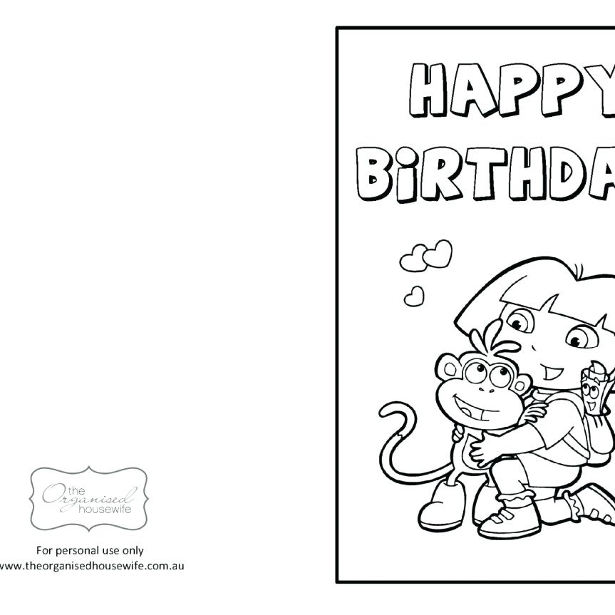 Happy Birthday Teacher Coloring Pages at GetDrawings ...