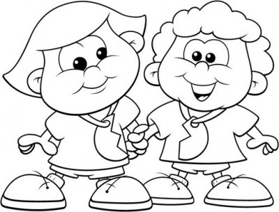 400x305 Happy Coloring Pages Coloring Pages