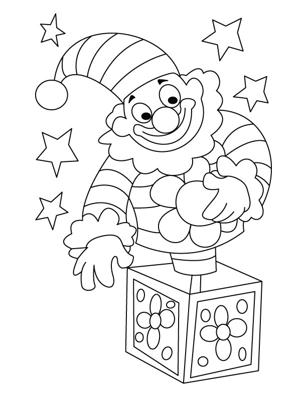 612x792 Clown Coloring Pages For Preschoolers Circus Clown Coloring Page