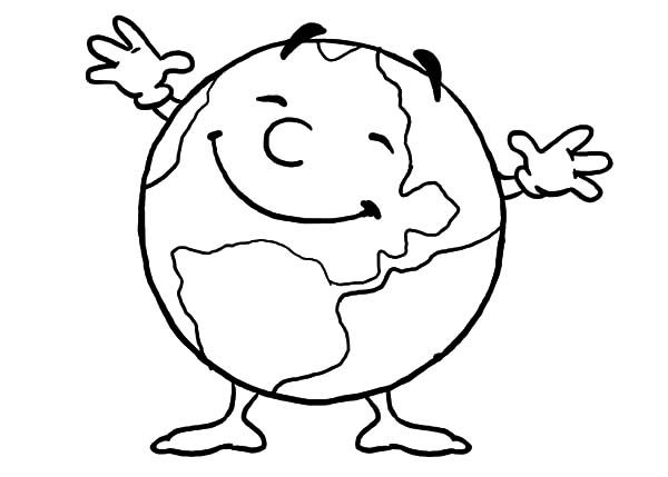 600x429 Happy Coloring Pages Vibrant Creative Earth Coloring Pages Earth