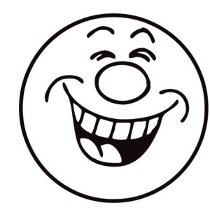 300x300 Smiley Face Coloring Pages To Happy Page