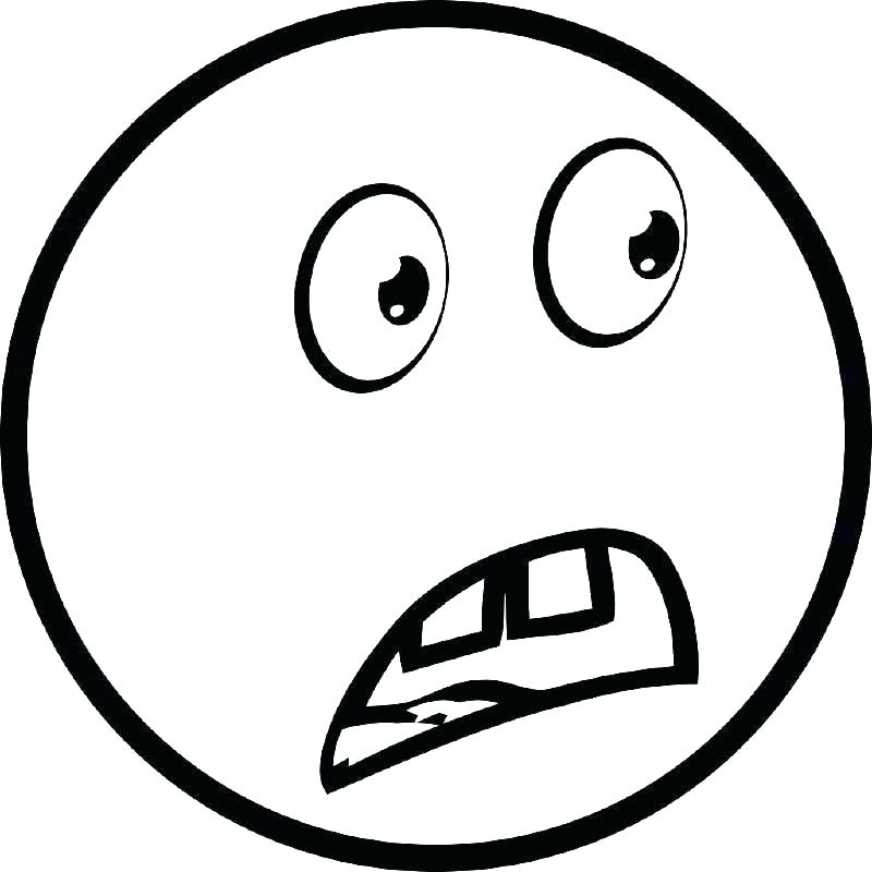 800x800 Smiley Face Coloring Pages