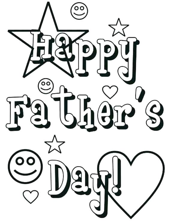 570x737 Coloring Pages Fathers Day