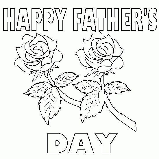 550x550 Happy Fathers Day Coloring Pages Printable