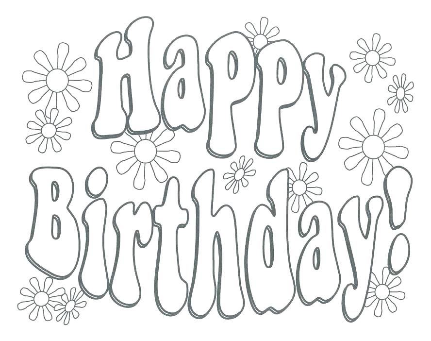 888x702 Happy Birthday Grandpa Coloring Pages This Is Happy Birthday