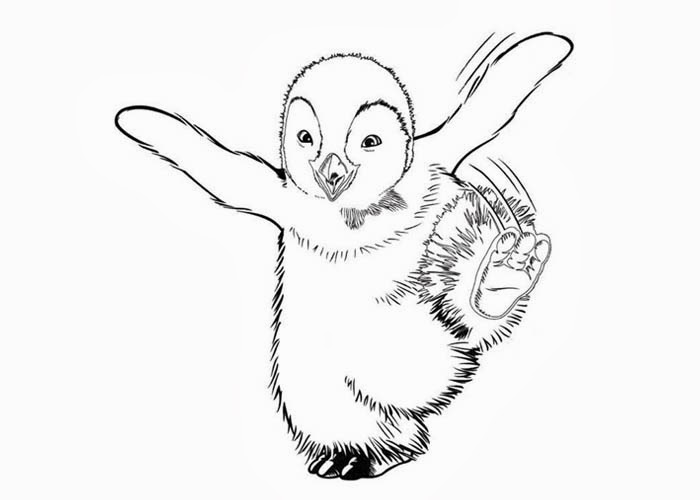 700x500 Happy Feet Coloring Pages Free Coloring Pages And Coloring Books