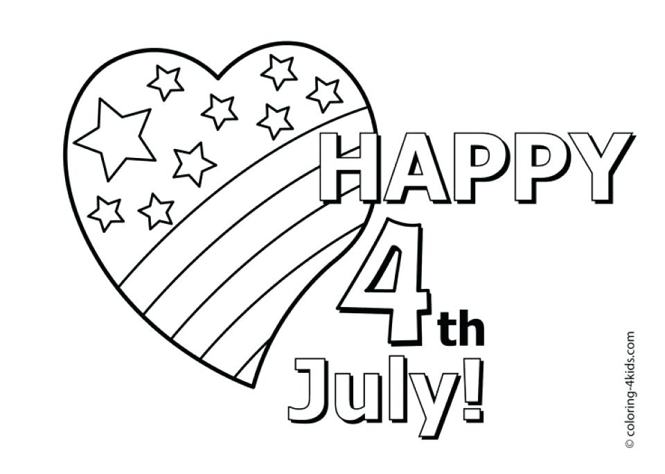 960x684 Fourth Of July Coloring Pages Happy Of Coloring Pages Of July