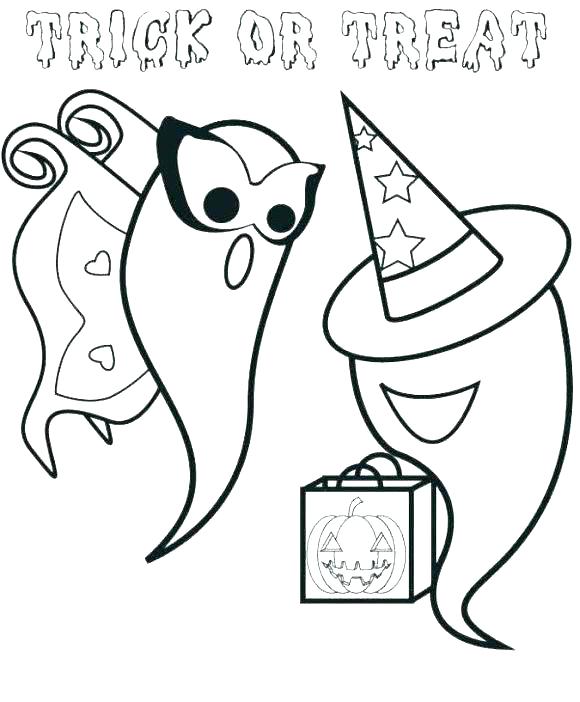 580x702 Ghost Coloring Pages Printable Vanda