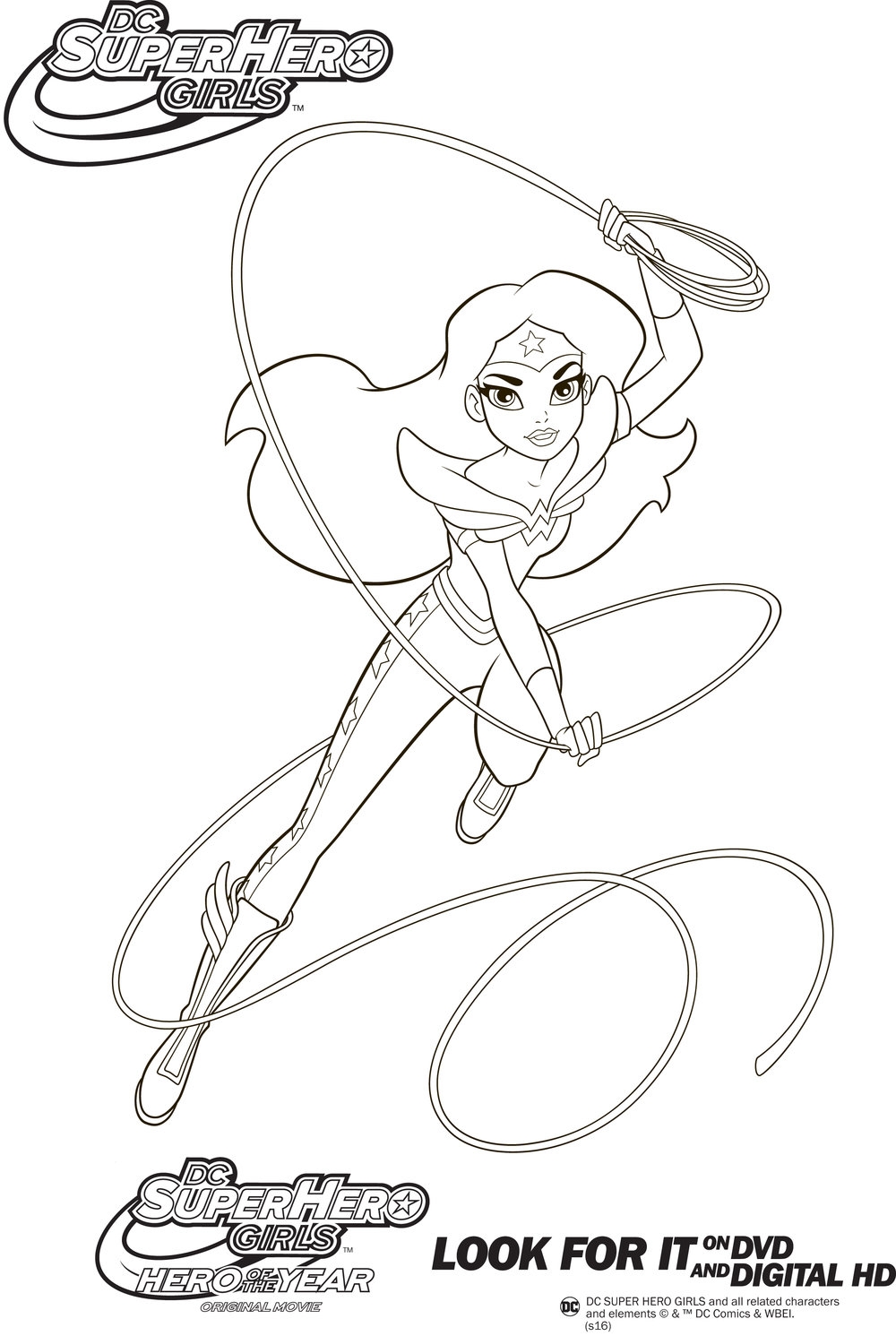 1000x1491 Happy Dc Superhero Girls Coloring Pages Free P