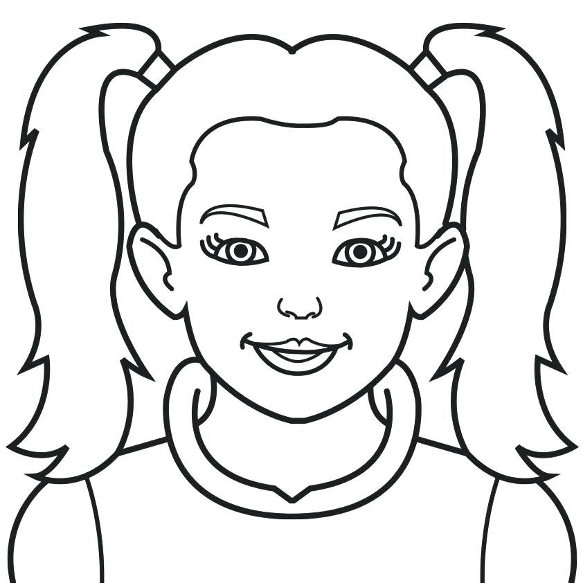 842x842 Happy Face Coloring Pages Happy Face Coloring Page Girl Coloring