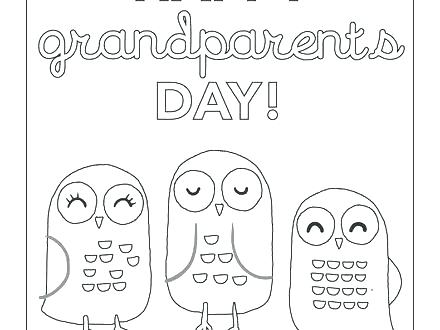 Happy Grandparents Day Coloring Page at GetDrawings | Free download