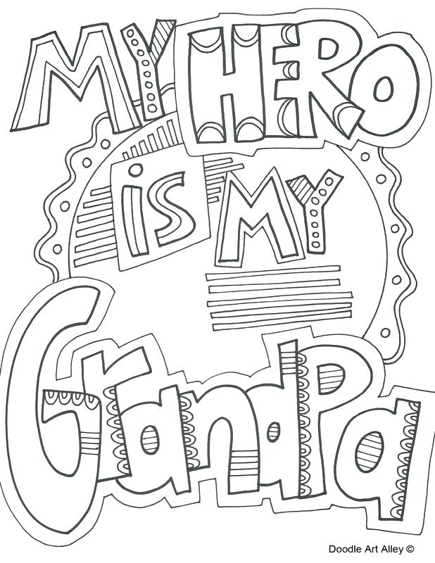618x800 Grandparents Day Coloring Page Picture Happy Grandparents Day