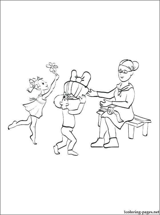 560x750 Happy Grandparents Day Coloring Pages Grandma Coloring Pages Happy