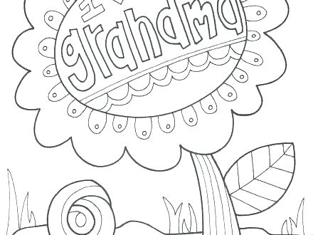 440x330 Happy Grandparents Day Coloring Pages Grandparents Day Coloring