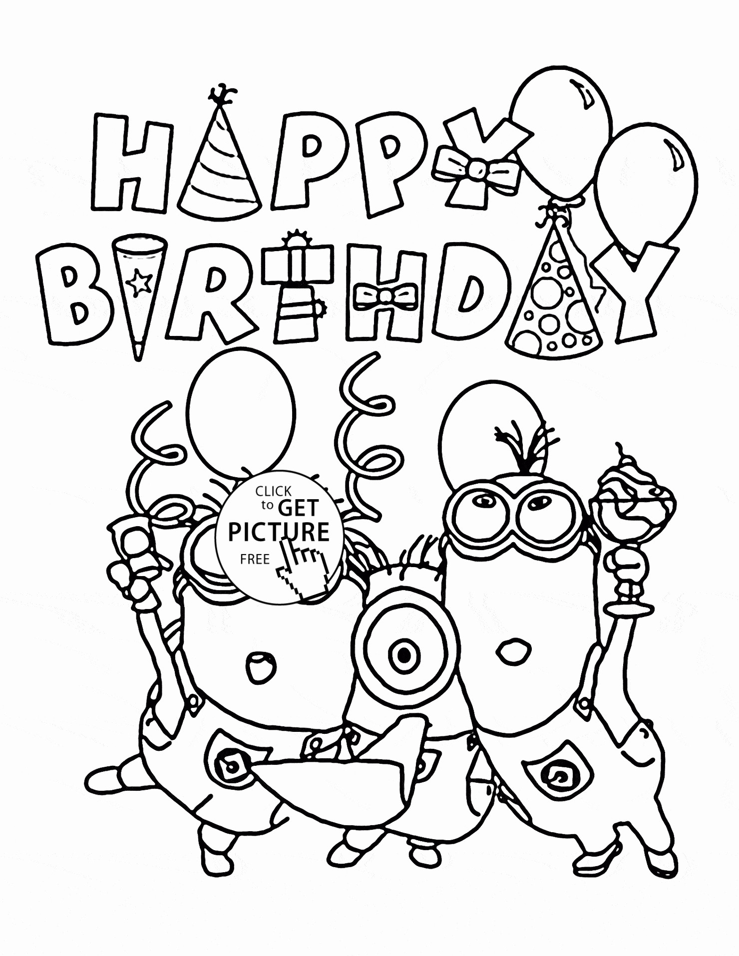 1480x1915 Happy Birthday Coloring Pages For Adults Lovely Happy Halloween