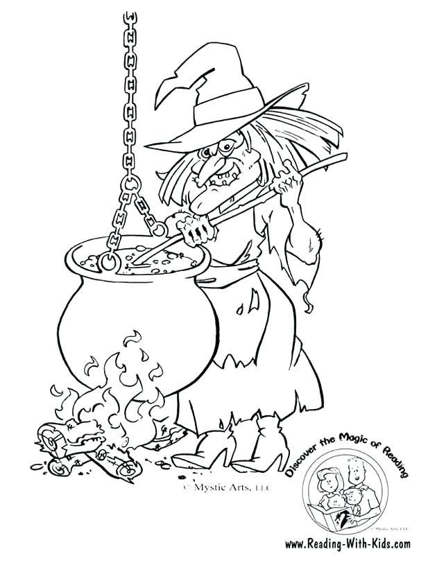 630x815 Happy Halloween Coloring Page Witch Coloring Pages Free Coloring