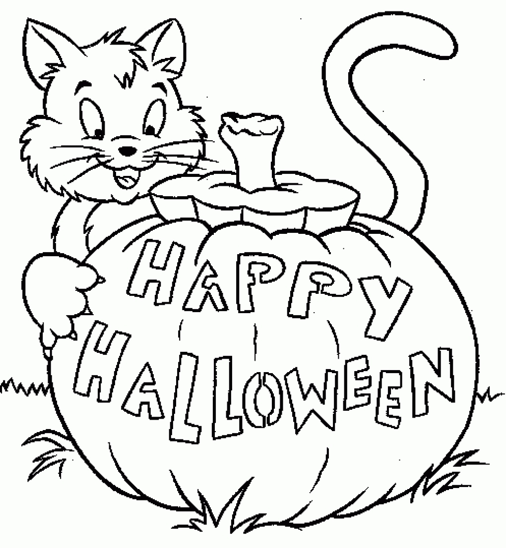 1020x1106 Happy Halloween Coloring Pages New Halloween Printable