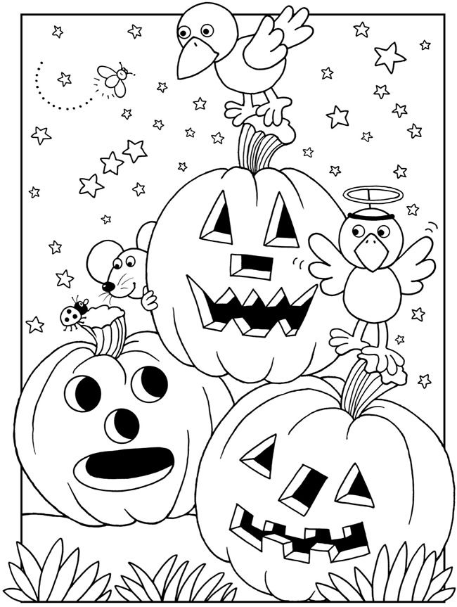 650x863 Best Halloween Images On Coloring Books, Print