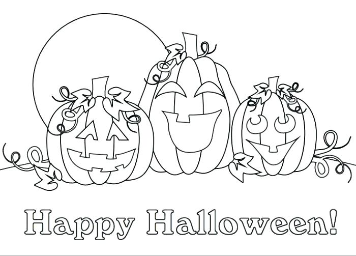 700x503 Happy Halloween Pumpkin Coloring Pages Page Pumpkins