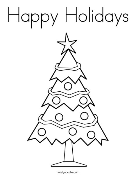 468x605 Happy Holidays Coloring Pages