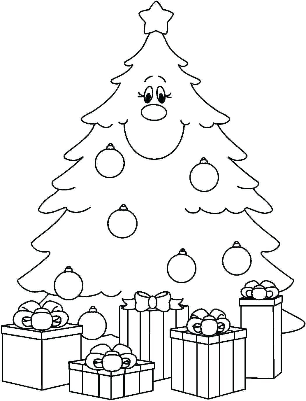 1050x1375 Marvelous Printable Tree Coloring Pages Happy Holidays