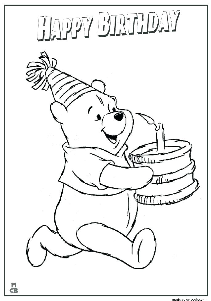 685x975 Birthday Card Coloring Page Coloring Pages For Birthdays Birthday