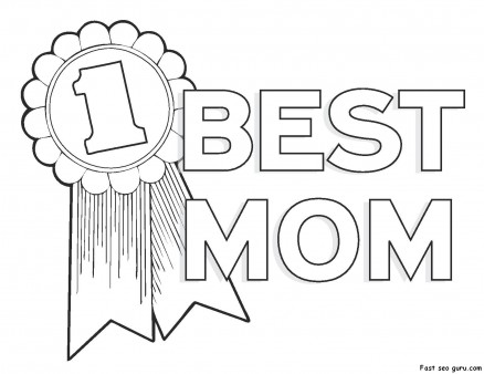 438x338 Mothers Day Coloring Pages Printable Happy Mothers Day Coloring