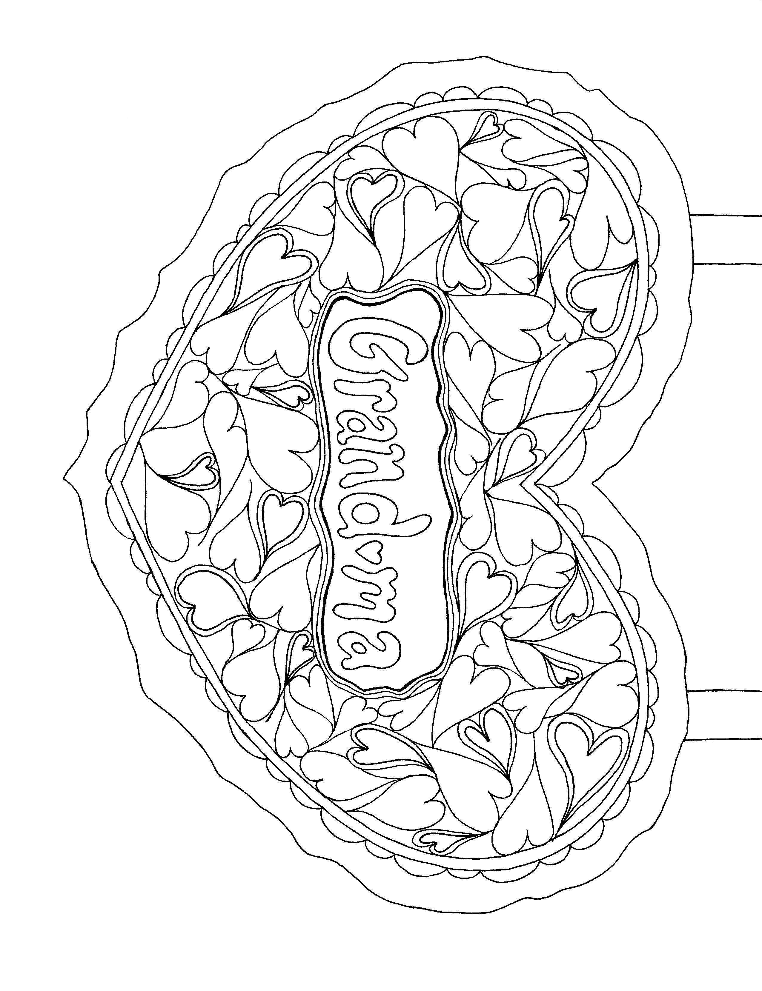 2552x3320 Happy Mothers Day Nana Coloring Pages New Coloring Happy Mothers