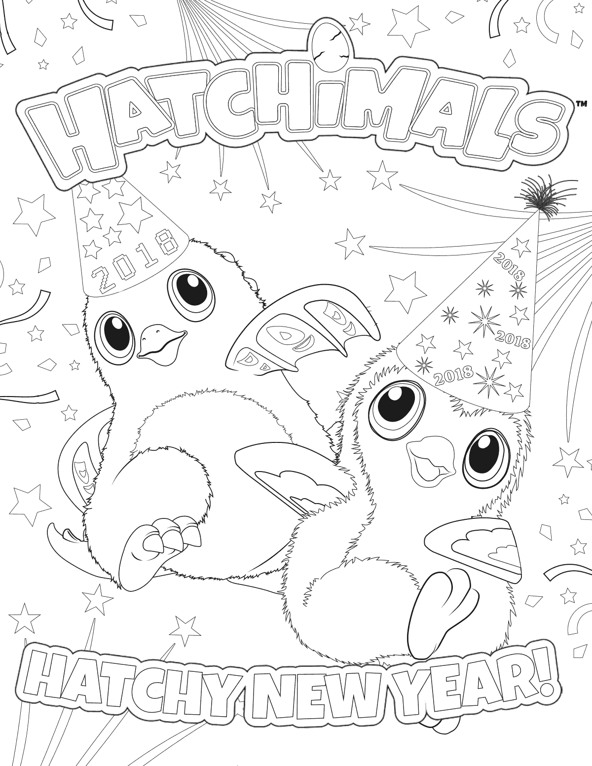 1200x1553 Happy New Year Coloring Pages