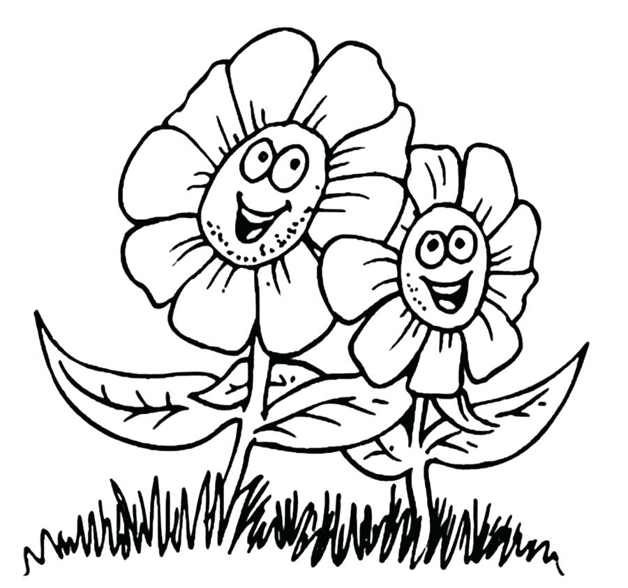 900x842 Happy Spring Coloring Pages Happy Spring Flower Coloring Sheets