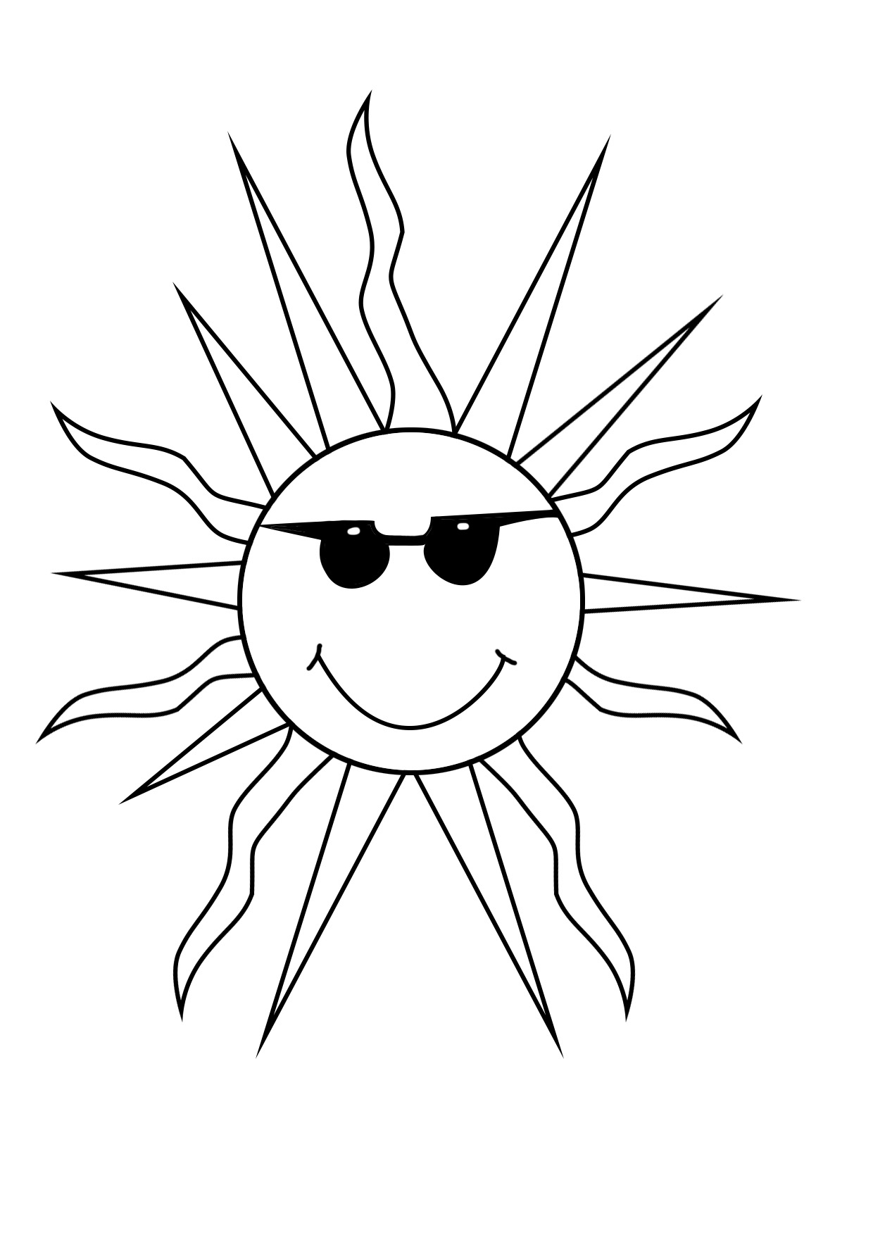 1240x1754 Summer Coloring Pages To Print