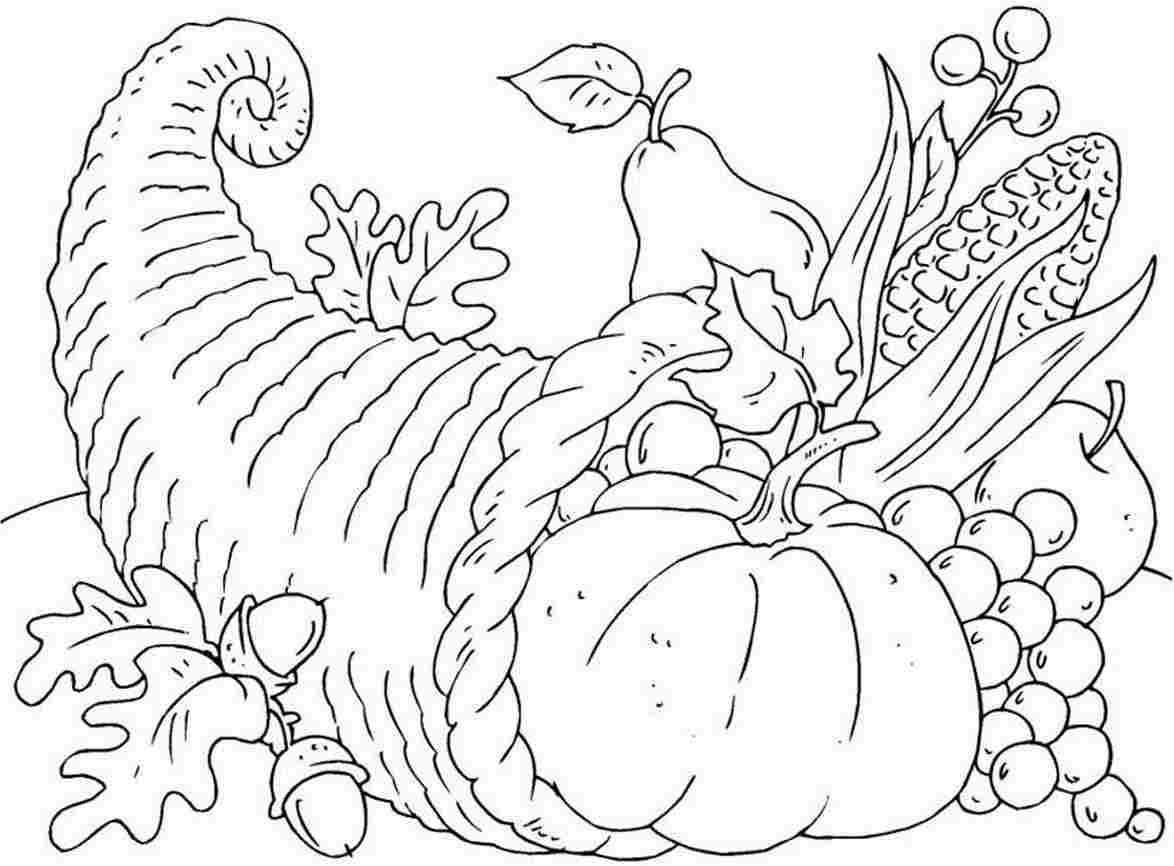 1174x866 Thanksgiving Coloring Pages Ideas For Printable