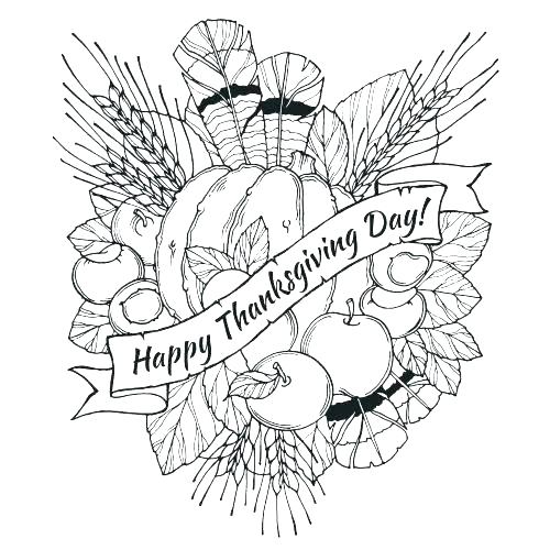 500x500 Cornucopia Coloring Pages