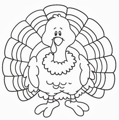 388x392 Cute Turkey Coloring Pages Awesome Thanksgiving Turkey Coloring