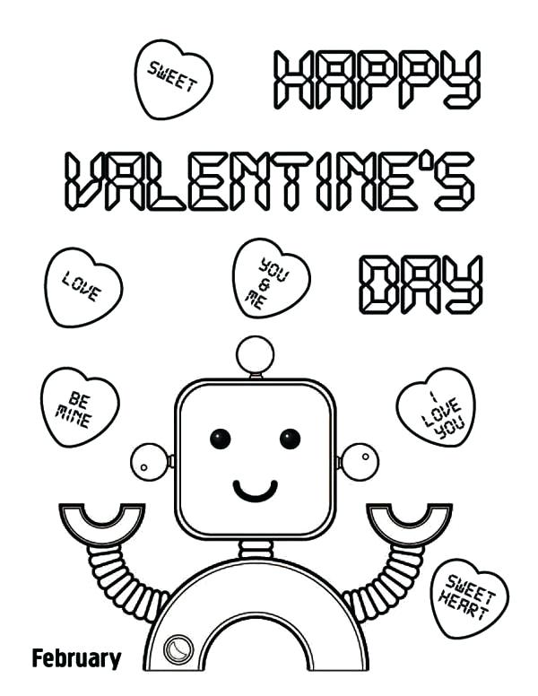 600x776 Happy Valentine Coloring Pages Happy Valentines Day Coloring Pages