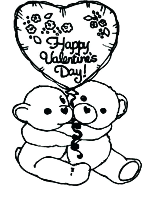 600x795 Valentine Day Coloring Pictures Roses Valentines Day Coloring