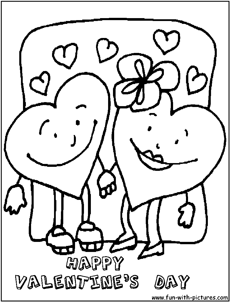 800x1050 Happy Valentine's Day Coloring Pages