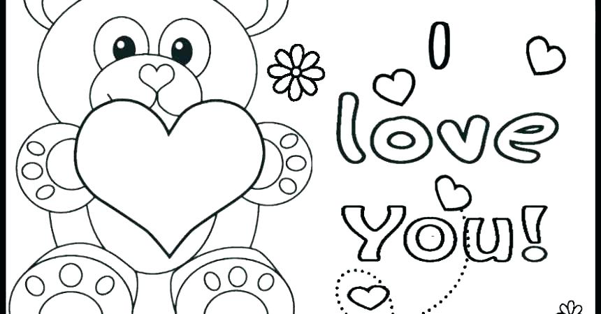 860x450 Valentine Hearts Coloring Pages Happy Valentines Day Hearts