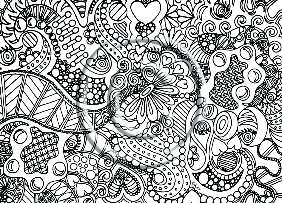 945x681 Abstract Color Pages Coloring Pages That Are Hard Hard Coloring