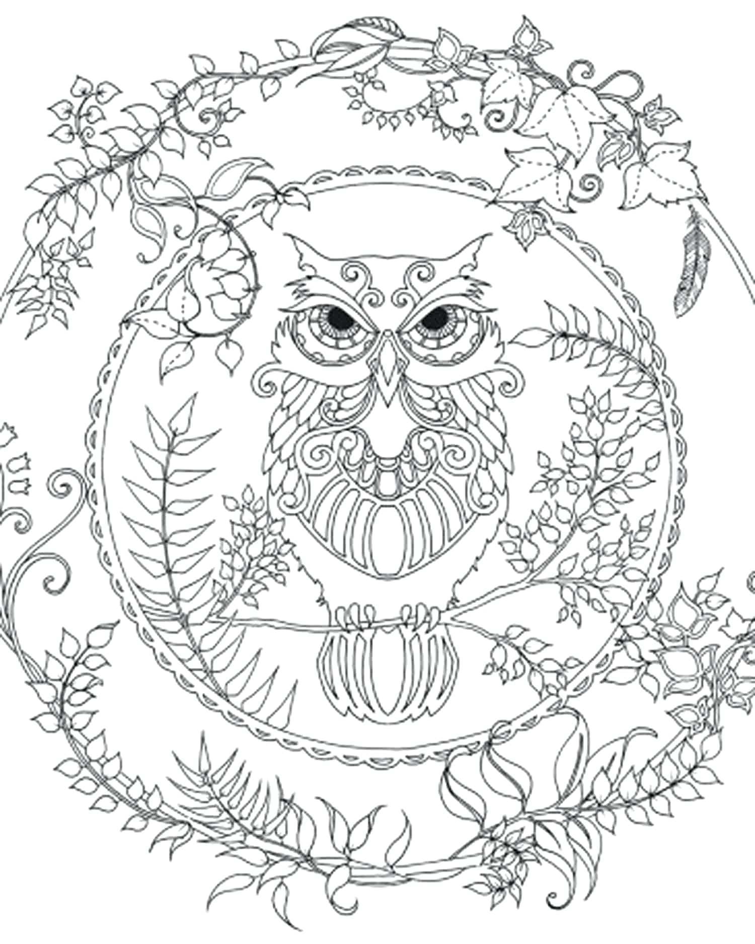 Hard Bird Coloring Pages