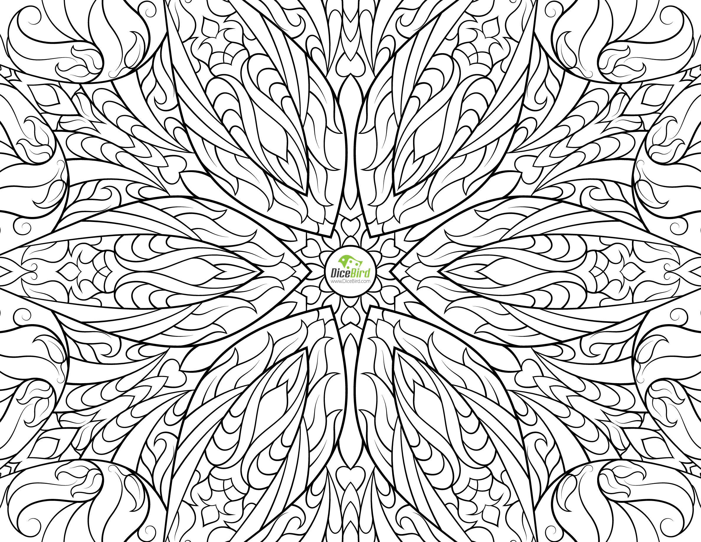 2376x1836 Coloring Pages Hard Printable Copy Difficult Coloring Pages
